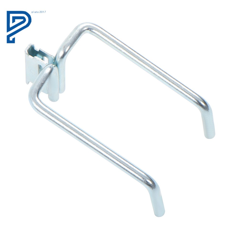 4PCS E-Track Storage Kit 2× Dual Arm E-Track Hooks 2 x 1' E Track Rails