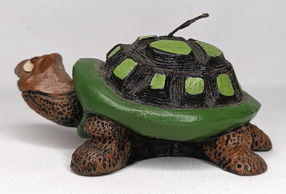 Vintage Turtle Candle From The 1980s