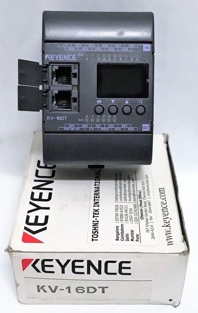 KEYENCE KV-16DT PLC Programmable Controller New✦KD