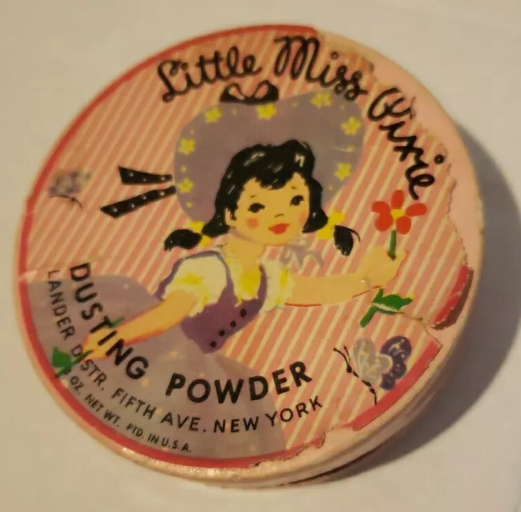Little Miss Pixie Dusting Powder Vintage 1950s