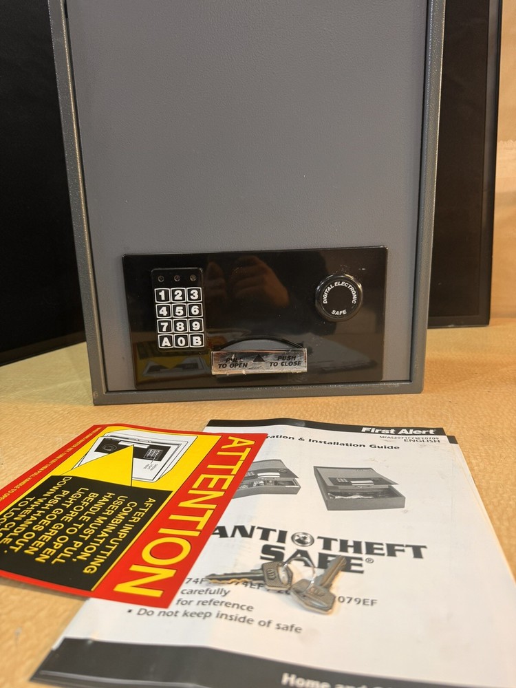first alert Digital Electronic Safe MFAS2074F