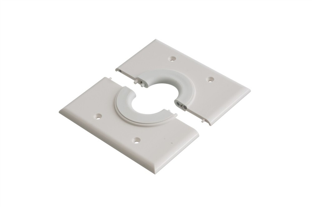 Arlington CESP2 Two Gang Split Wall Plate 10pack