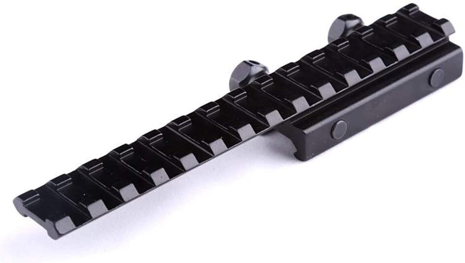 20mm Picatinny Rail Extended Scope Riser Mount Flat Top Base Adapter Converter