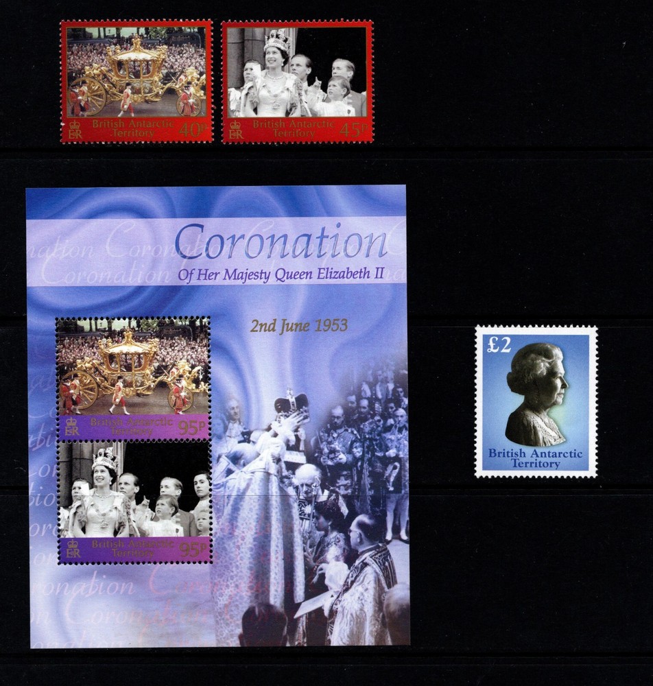 BRITISH ANTARCTIC TERRITORY 2003 COMPLETE YEAR SET: 3 SETS + 2 MINISHEETS MNH