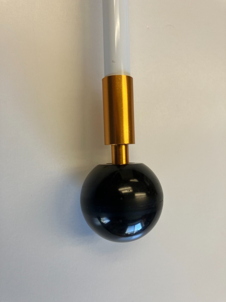 Golf Practice Putting Green Flagstick - 33" Marker, Solid White Jr. Flag