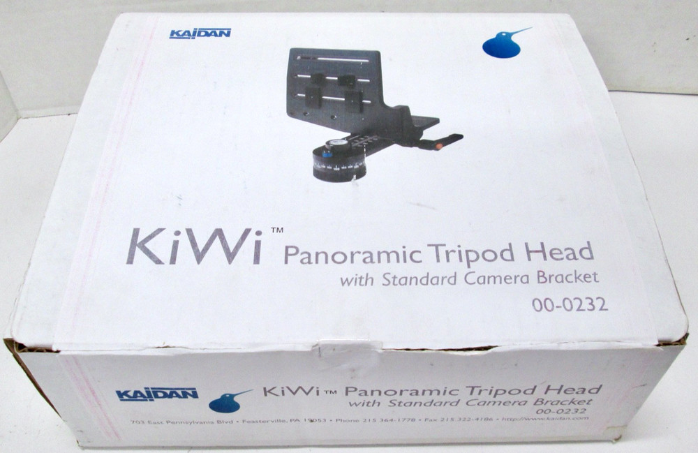 Kaidan Kiwi Panoramic Tripod Head W/Standard Camera Bracket - 00-0232
