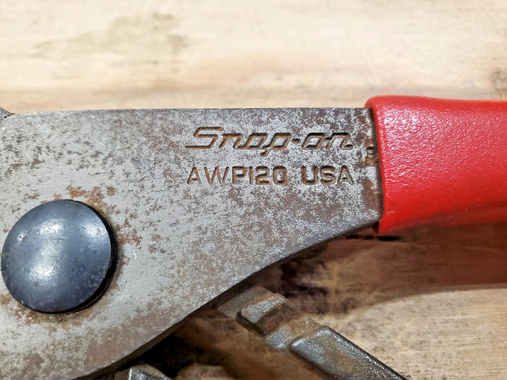Snap On AWP120 Pliers Slip Joint Adjustable