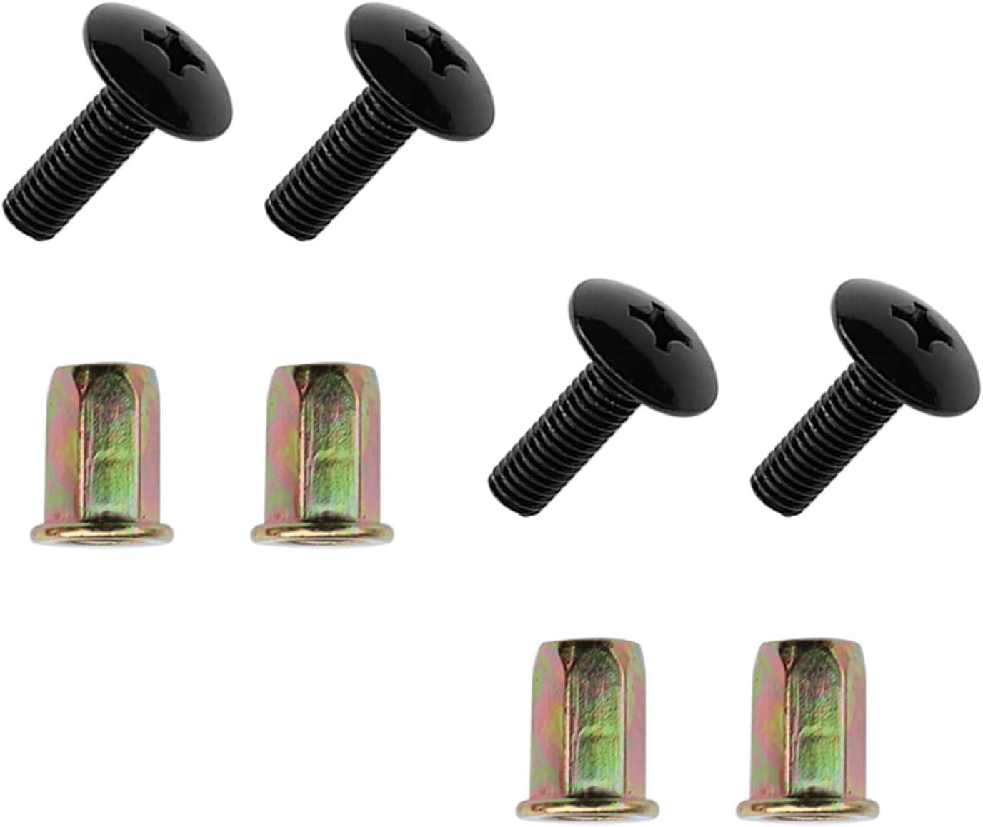 4PCS Tailgate Cover Cap Screw Bolts Compatible with 2007-2014 Sierra Silverad...