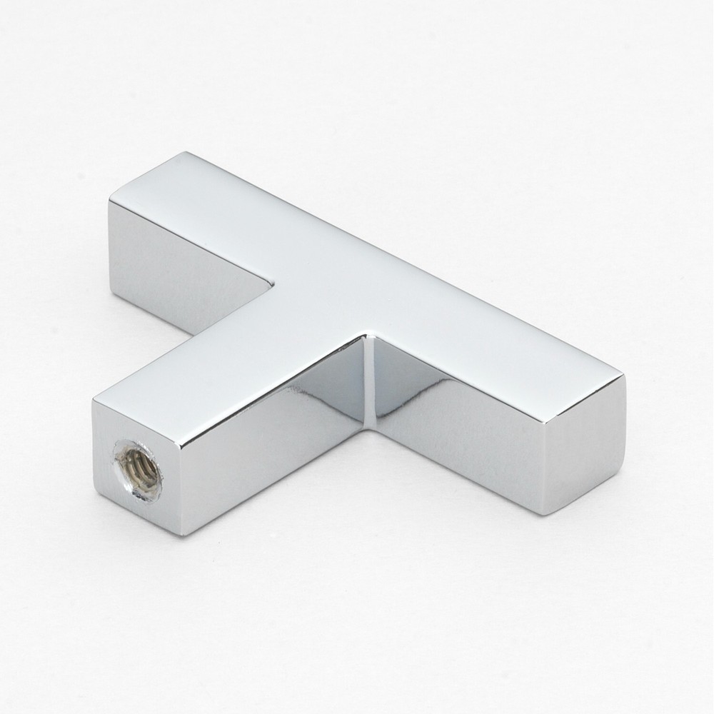 GlideRite 2-Inch Solid Square Cabinet T-Knob - 21683-T-PC-1
