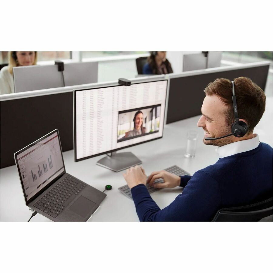Jabra Engage 55 SE Stereo Headset Microsoft Teams Black