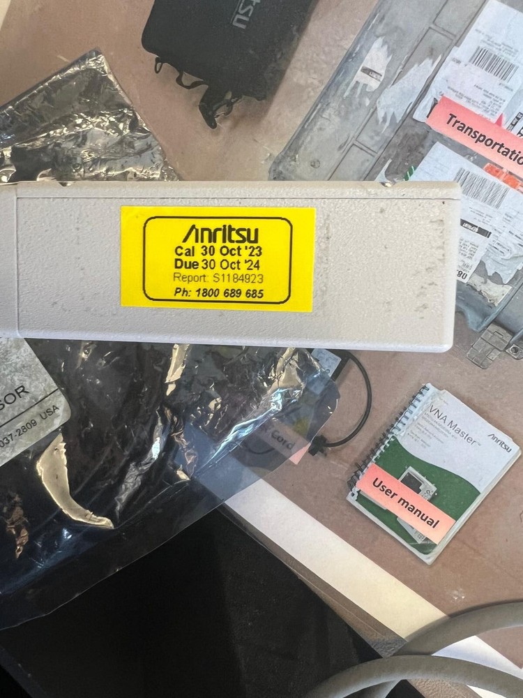VNA Master Anritsu MS2034A analyzer Calibrated