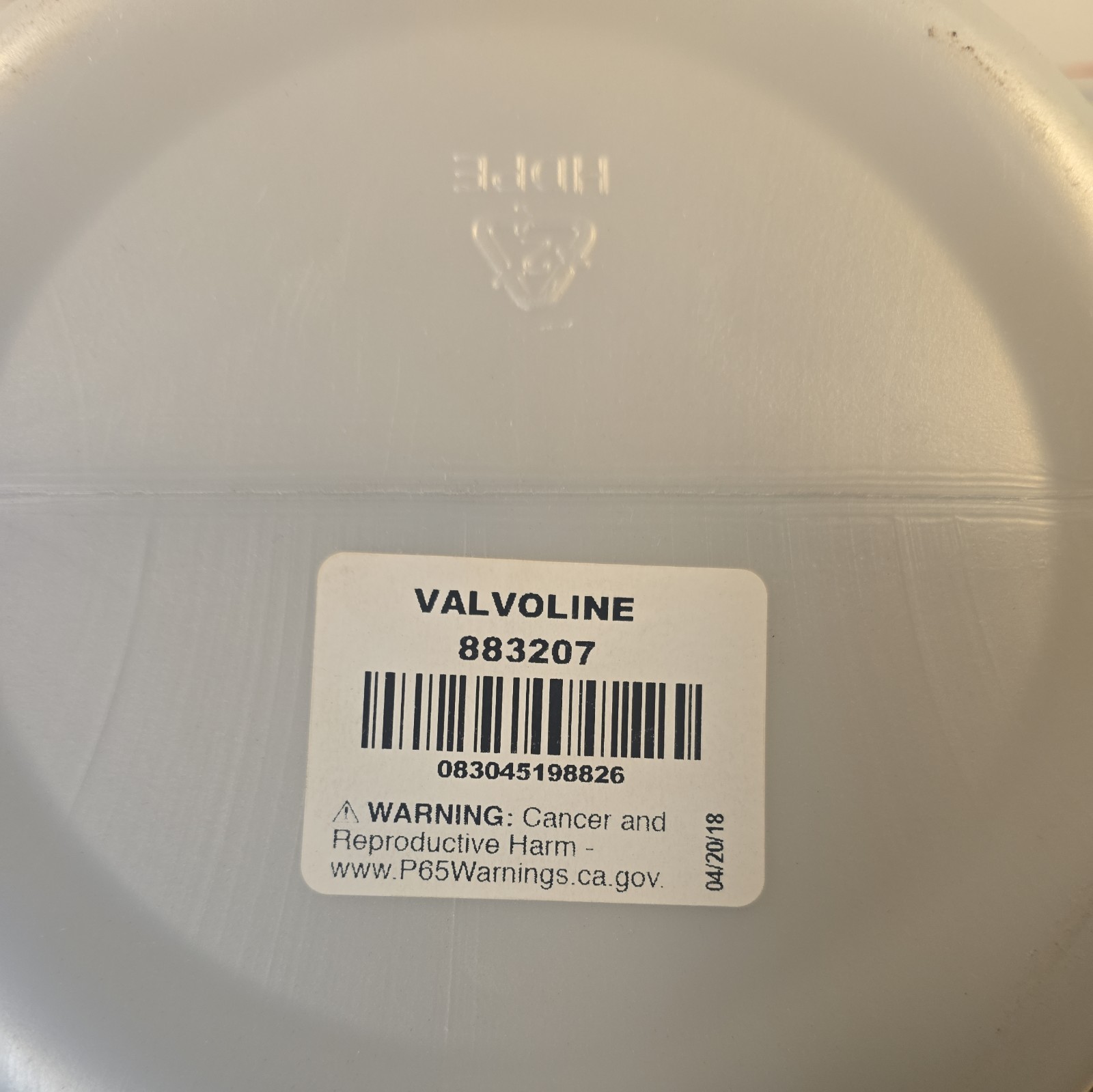 Valvolin3 8 QT Fluid Dispenser Measuring Jug with Lid Oil Coolant