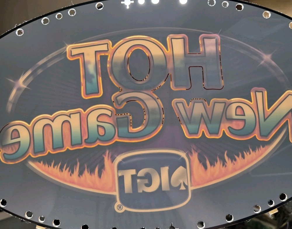 Hot New Game - Slot Machine Plexiglass Insert