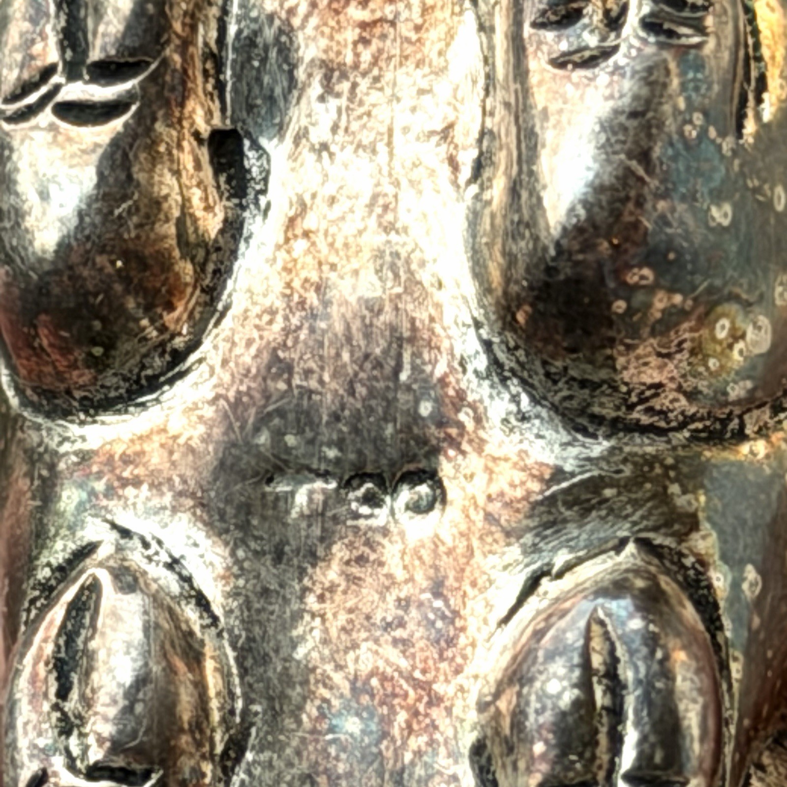 Antique Cambodian Silver Ornate Betel Nut Pig Box "t90" Stamped 31g Grams