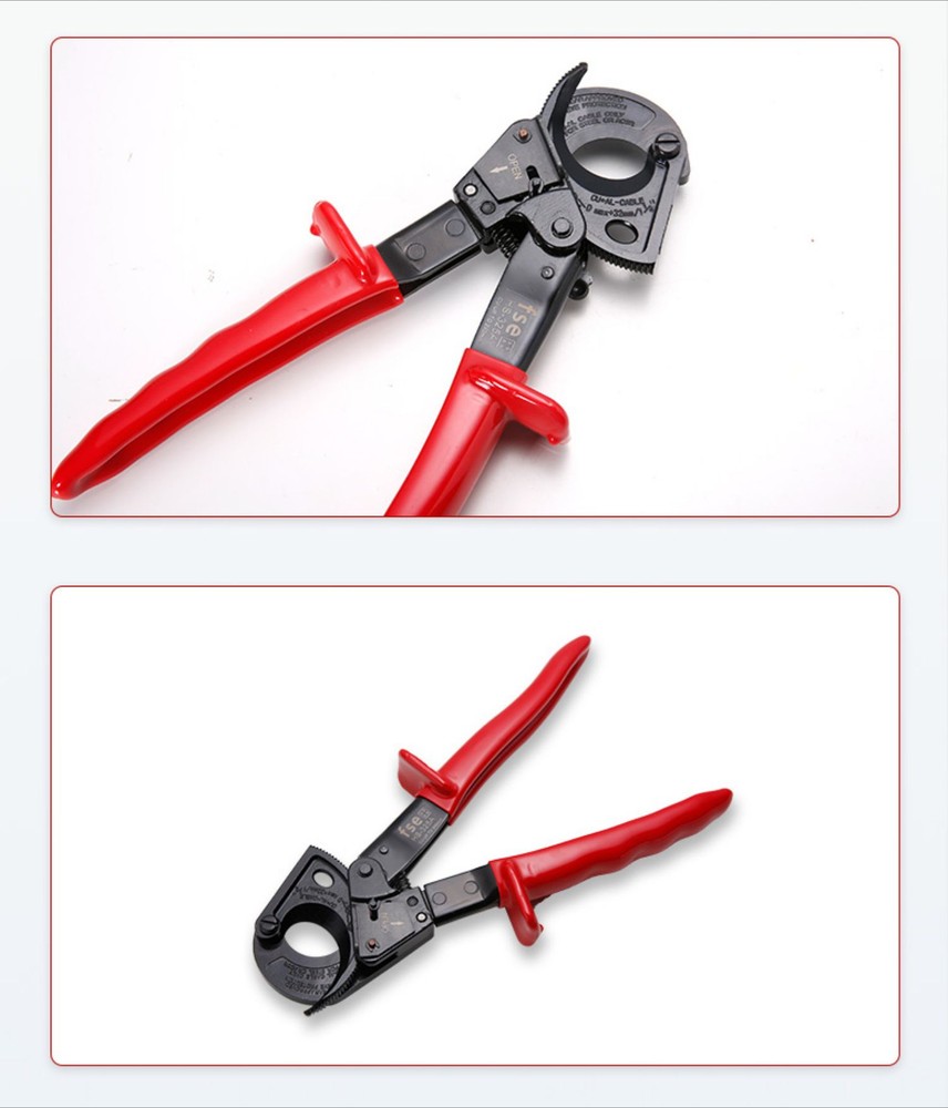 Cable cutting Cable cutters Cable scissors Ratchet cable cutting tool HS-325A