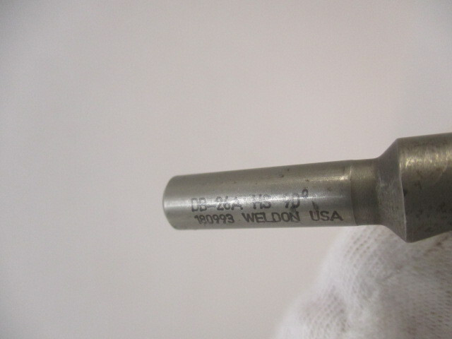WELDON Countersink # DB-26 A x 90° Degree Deburring Tool Chamfer Sharp 13/16" OD