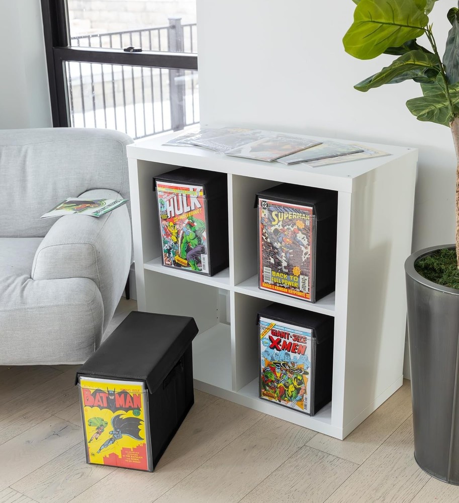 Comic Book Storage Box with Comic Book Display Window [Patent Pending]�
