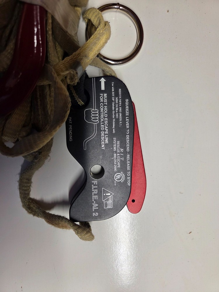 RIT Pocket Pack Firefighter Bailout System