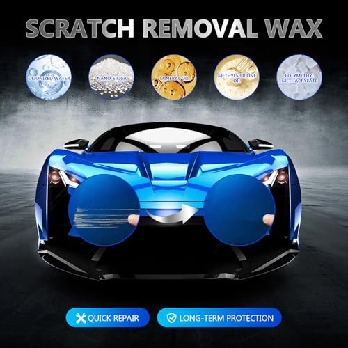 2PCS Scratch Remover for Vehicles, Car Scratch Repair Paste, Car Paint Scratch