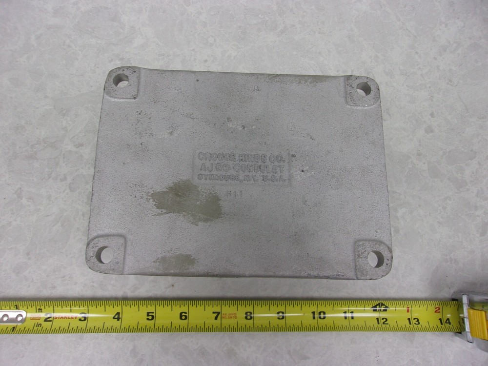 CROUSE HINDS AJ56 CIRCUIT BREAKING BACK BOX, 0567C