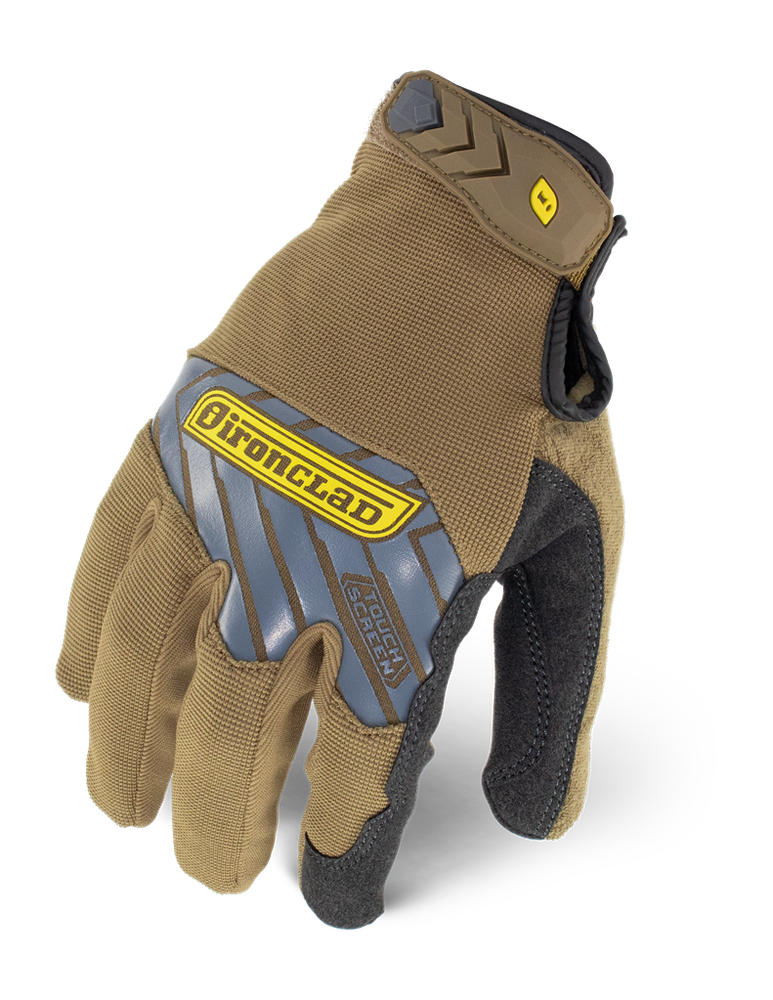 IronClad IEX-PPG Pro Touchscreen Brown Gloves - Select Size