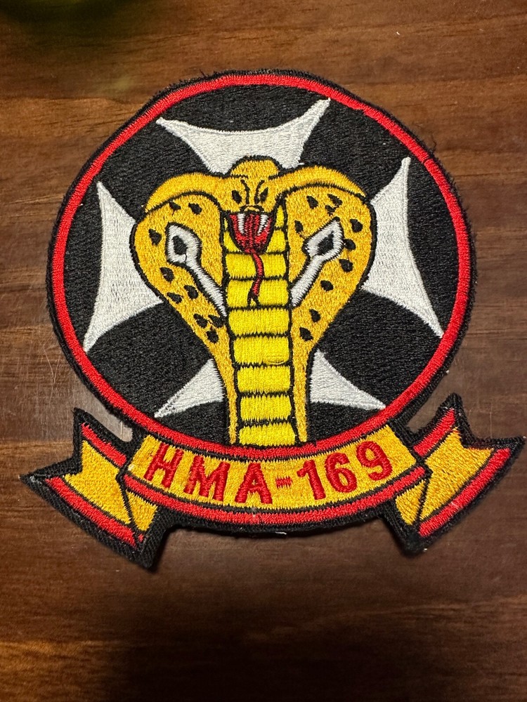Vintage USMC HMA-169 Squadron Patch