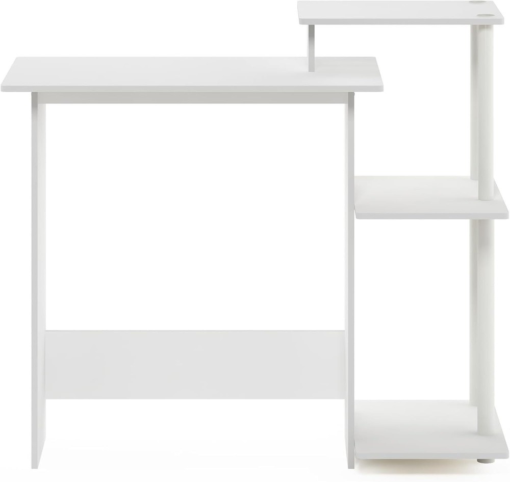 Computer Desk Square Side Shelf High-quality Study Kids Table Small Rooms New
