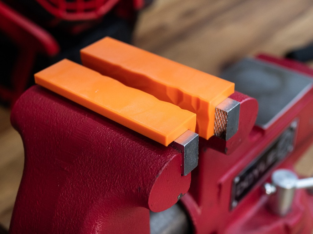 3D Printed Magnetic Soft 4" Vise Jaws