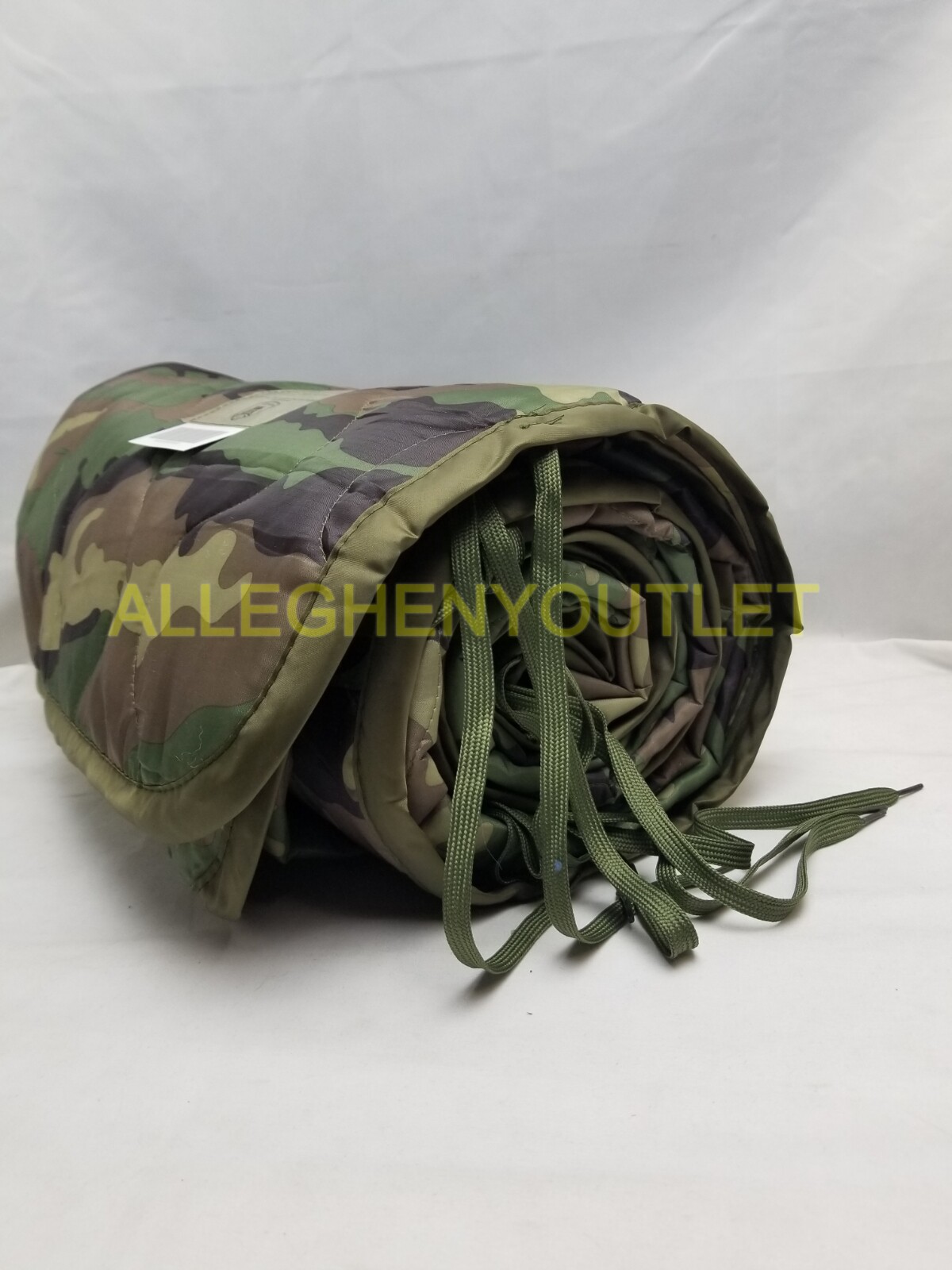 BAF Wet Weather, WOODLAND CAMO, Poncho Liner Woobie Blanket w/ Stuff Sack, NIB