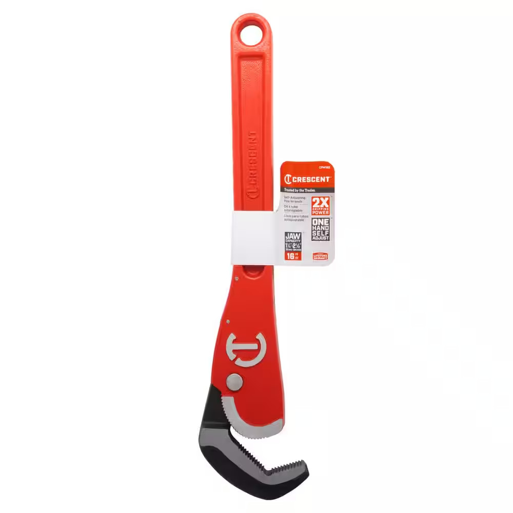 16 In. Self Adjusting Pipe Wrench