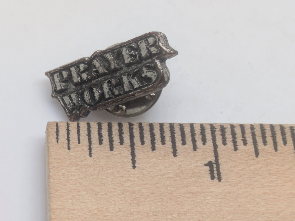 PRAYER WORKS Small Lapel Pin