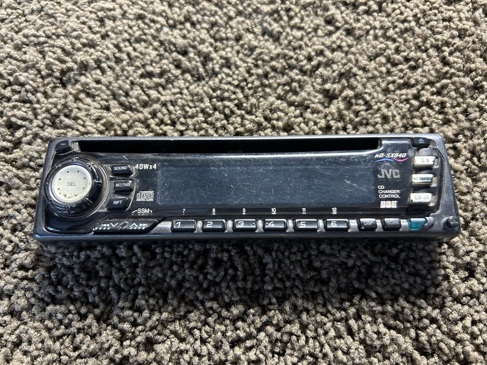 JVC KD-SX840  Faceplate *Untested*