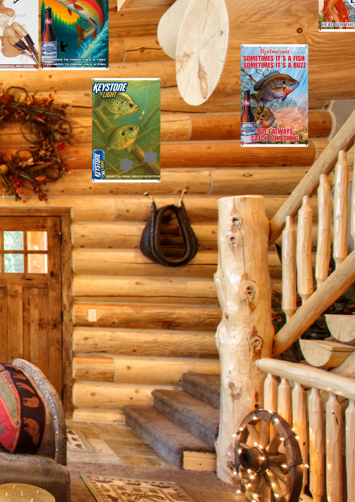 Tito’s Handmade Vodka Pin-Up Style Metal Sign Bar Man Cave Wall Decor Read Des