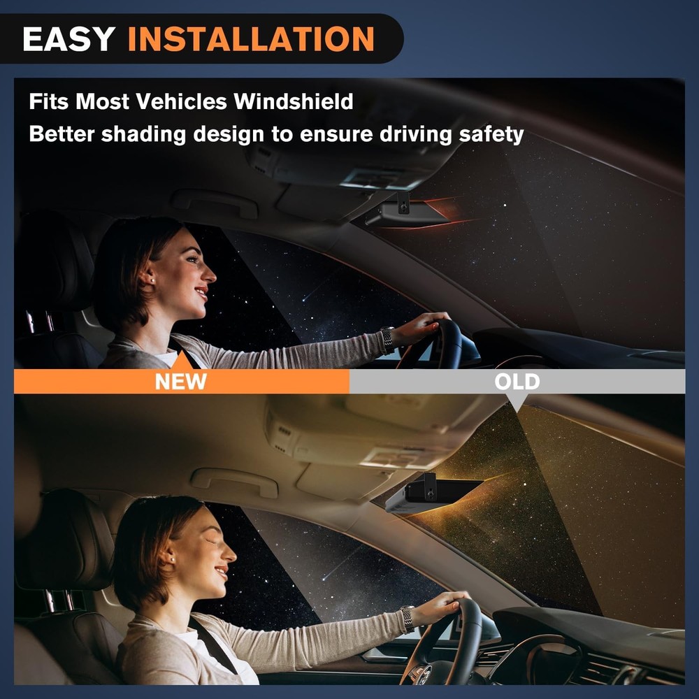 Nilight 32LED Red Emergency Dash Strobe Lights with Controller Suction Cups W...