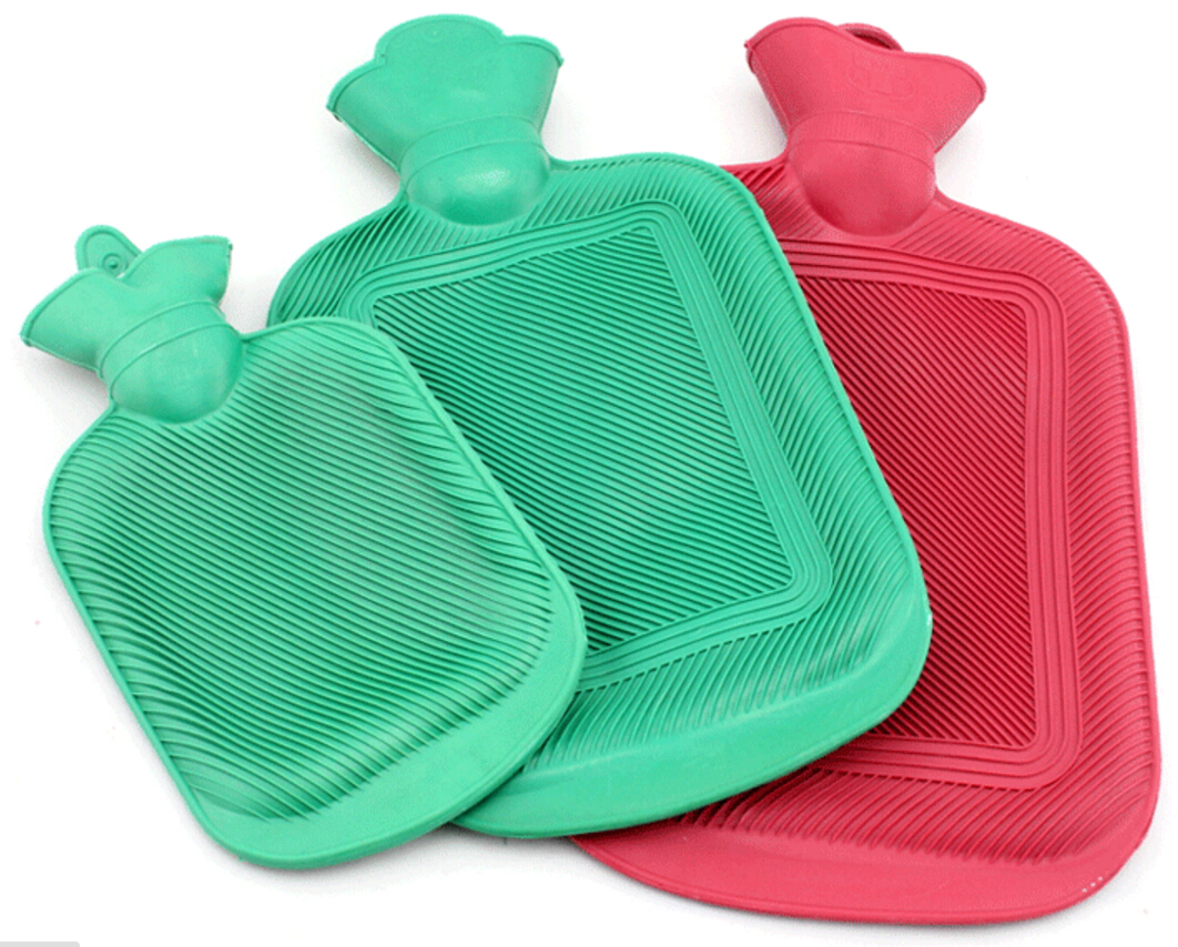 Rubber HOT WATER BOTTLE Bag WARM Relaxing Heat / Cold Therapy 670 ML ~ 1800 ML