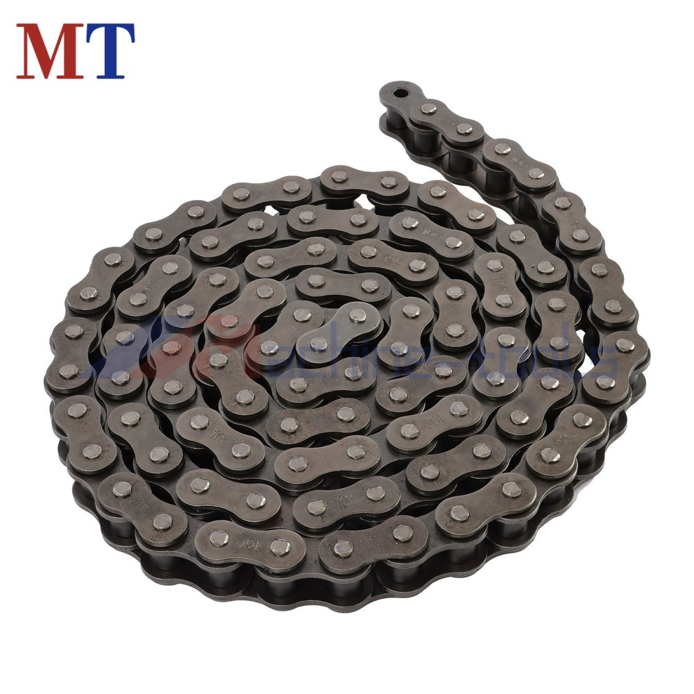 #100 10 ft Roller Chain With 1 Connecting Links Heavy Duty