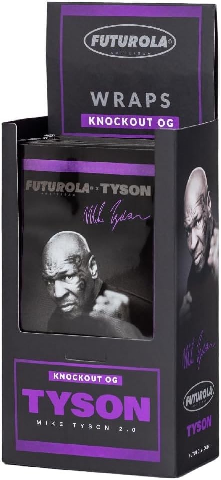 Futurola Tyson "KNOCKOUT OG"  Terpene-Infused Wrap's 25ct