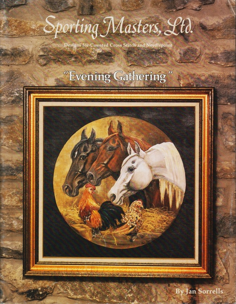 Evening Gathering by Sporting Masters cross stitch pattern