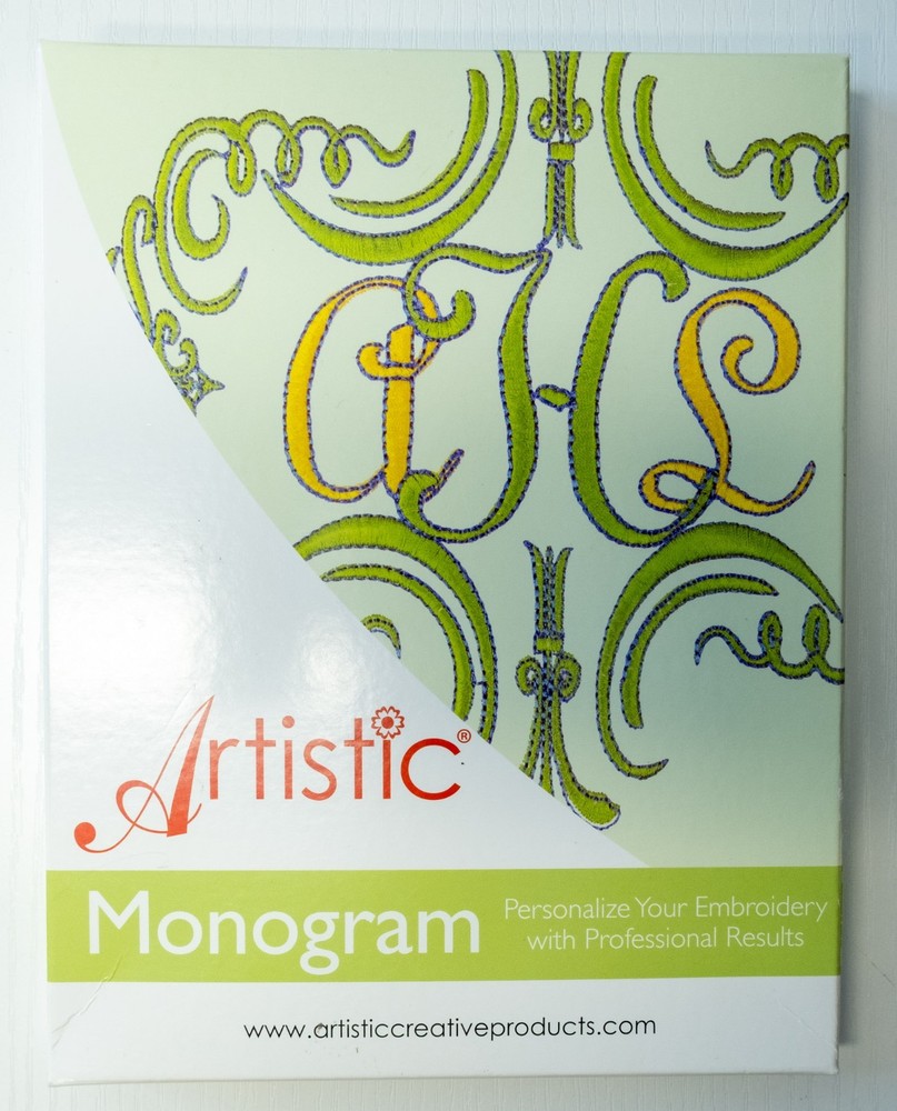 Artistic Monogram Embroidery Software