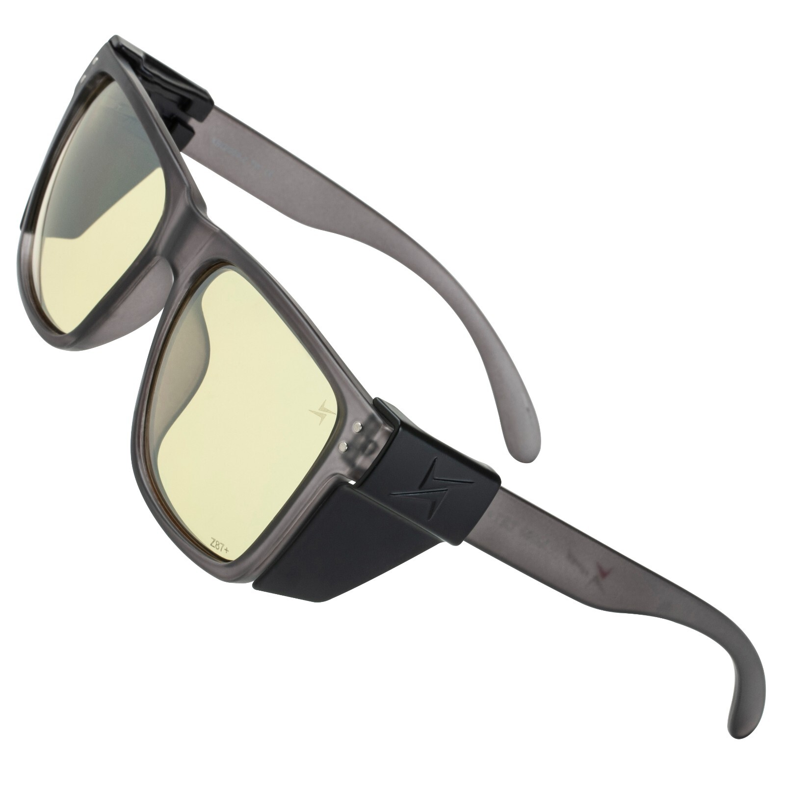 X Power ANSI Z87+ Weekenders XL Safety Sunglasses and Side Shield Combo, UV 400