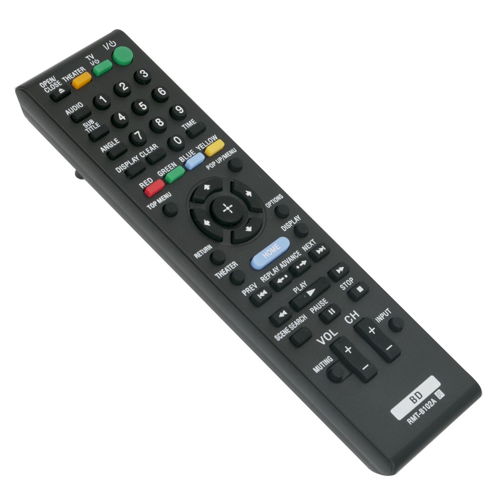 Remote Control RMT-B102A Replace for Sony Blu-ray DVD Player BDPS350 BDP-S350B