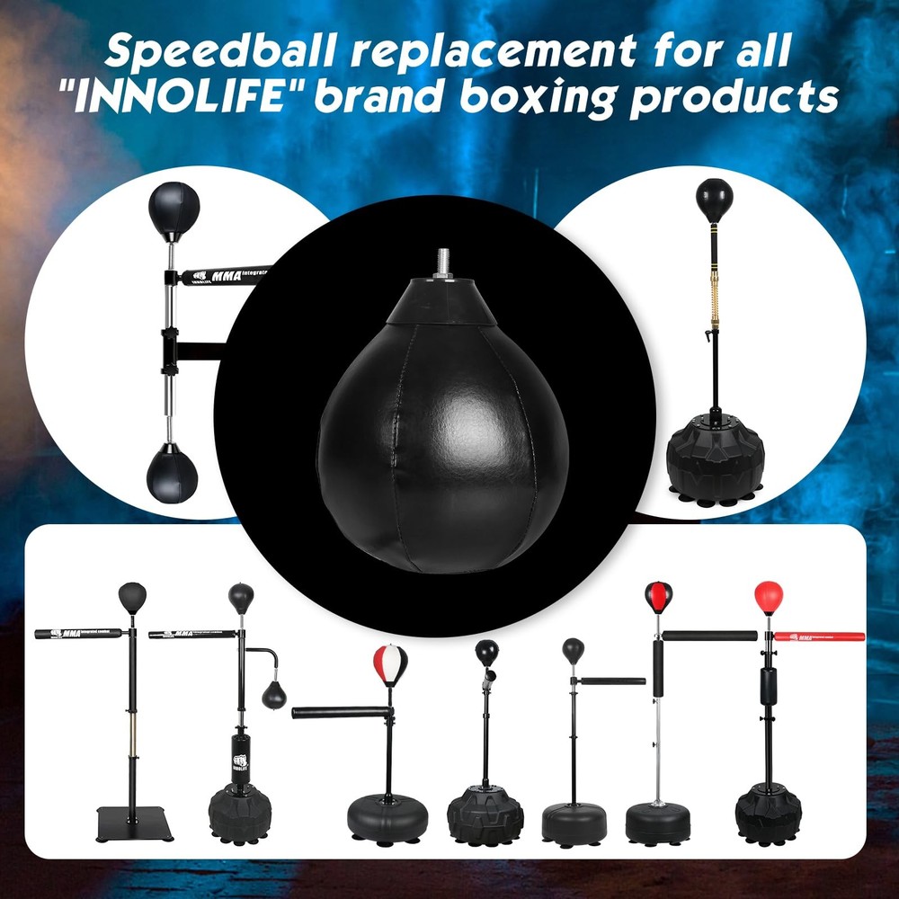 Boxing Speed Bag Reflex Featuring a Universal 8mm Screw and a Replaceable Spa...