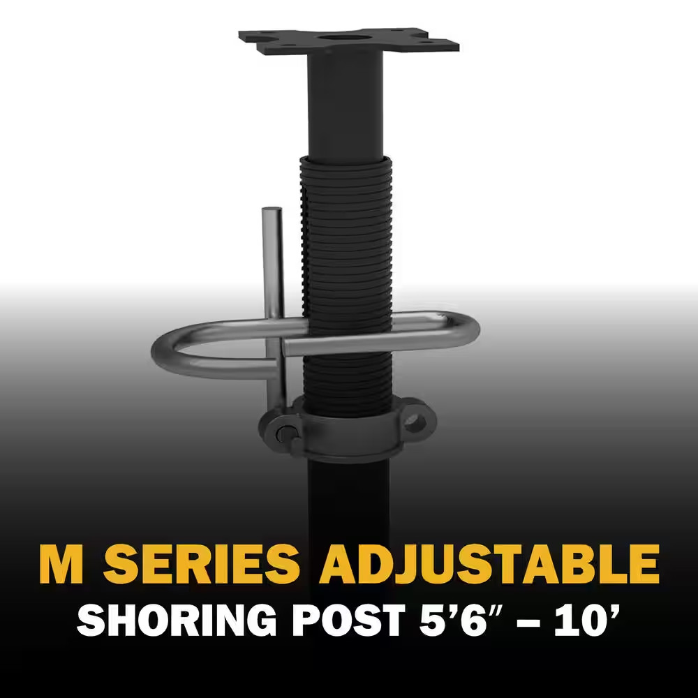 66 In. to 120 In. Medium Duty Adjustable Shoring Jack Post
