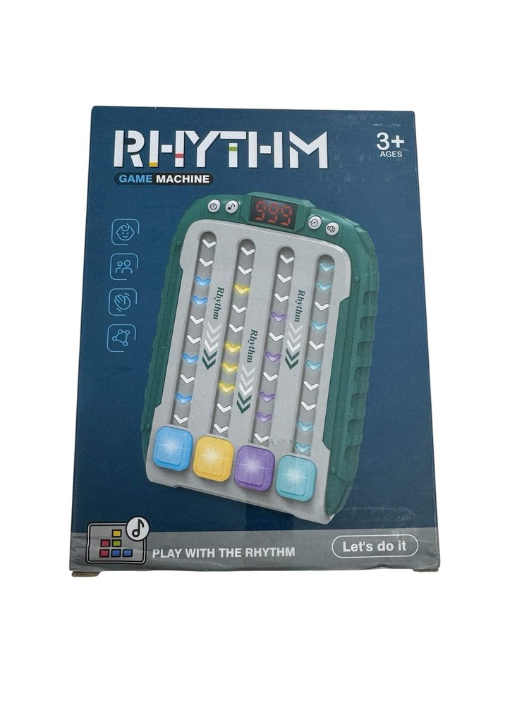 Rhythm Game Machine Handheld Toy Green