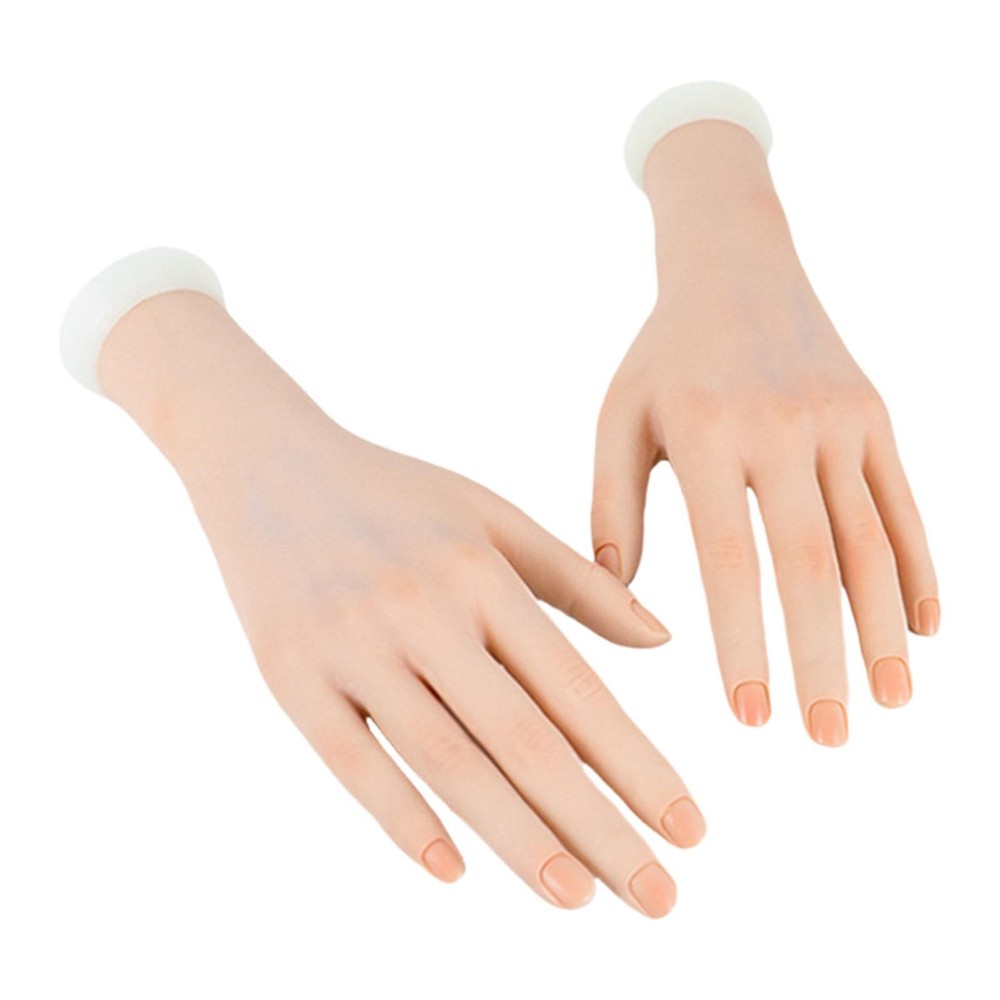 Practice Mannequin Hand Bendable for Acrylic Nails Pratice