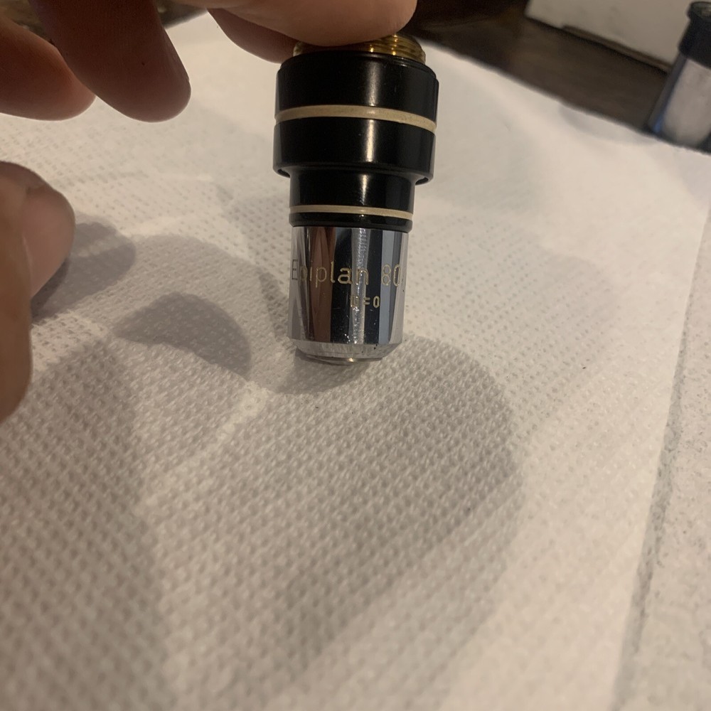 Carl Zeiss Epiplan 80/0.95 Microscope Objective Used with Free Shipping