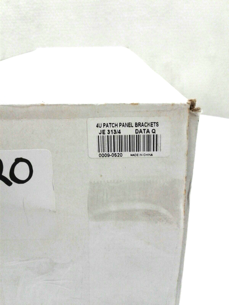 Data Q 4U Patch Panel Bracket Hinged 19" Wall Mount 6" Depth JE 313/4 0009-0520