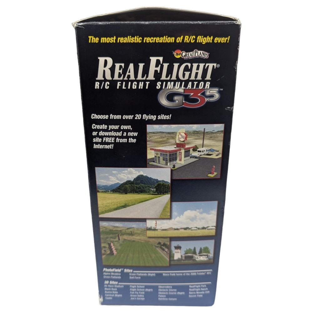 Great Planes Real Flight RC Flight Simulator G3.5 Controller w/ Original Box