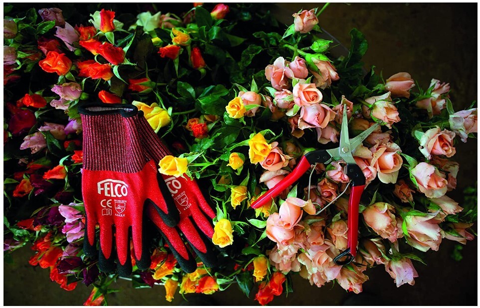 Felco 322 Picking & Trimming snips with steel handles,straight 190mm blade