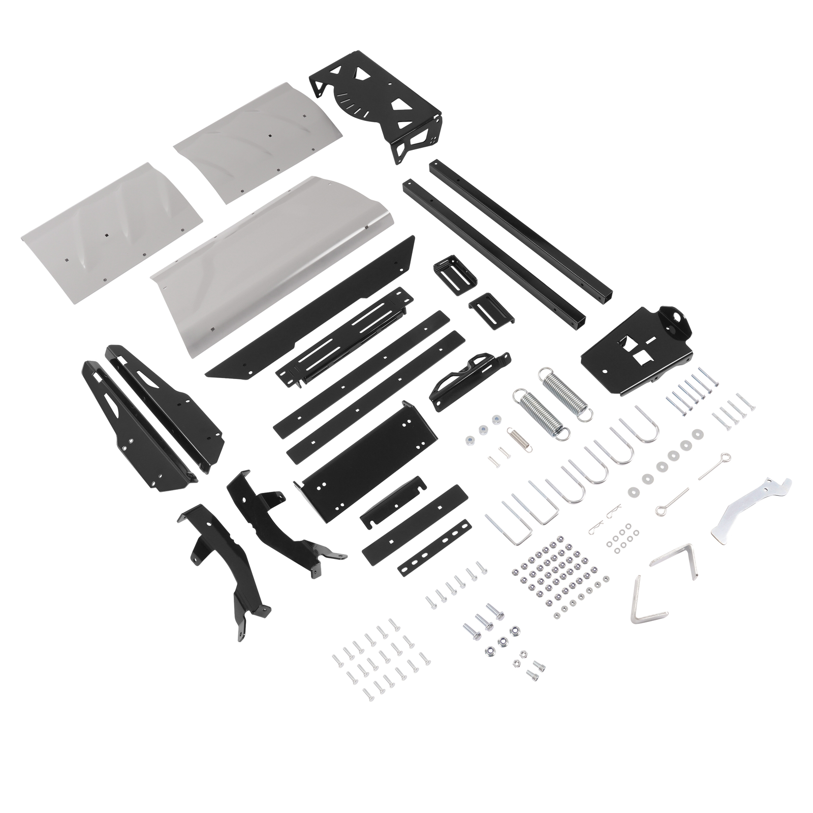 Snow Plow Blade Kit Universal For ATV Steel Adjustable 48"- 60" Width W/Hardware